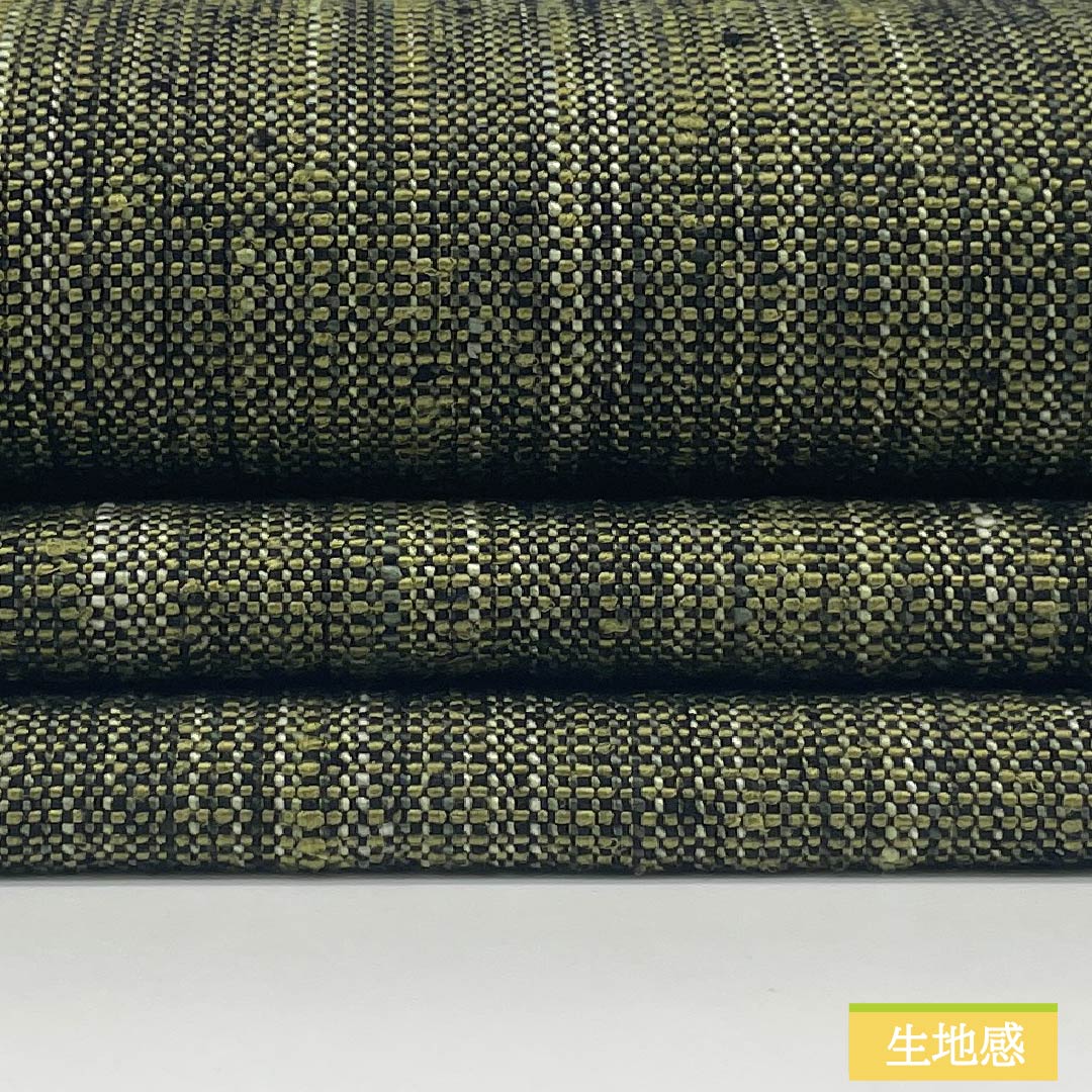 名古屋帯 正絹 Sランク 紬地 帯丈382cm 全通 カジュアル 緑系 1124010322419 開き仕立て