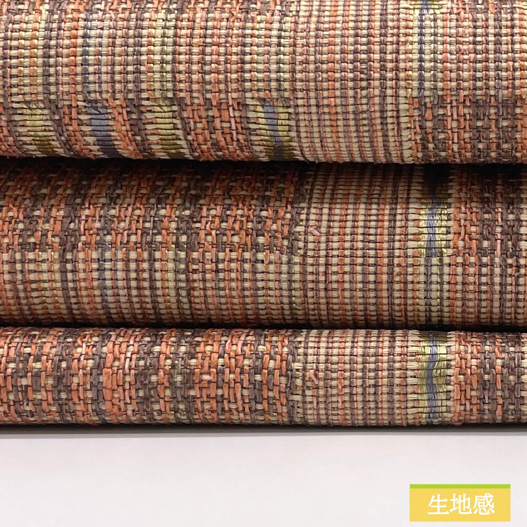 名古屋帯 正絹 Sランク 薄赤色（うすあかいろ） 西陣織 幾何学模様 帯丈385cm 全通 カジュアル ピンク系 1124009992413 松葉仕立て