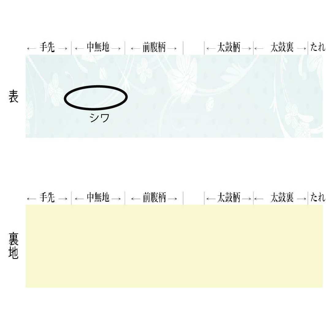 名古屋帯 正絹 Aランク 抽象模様 西陣織 帯丈357cm ポイント柄 セミフォーマル グラデーション系 1124010383399 名古屋仕立て