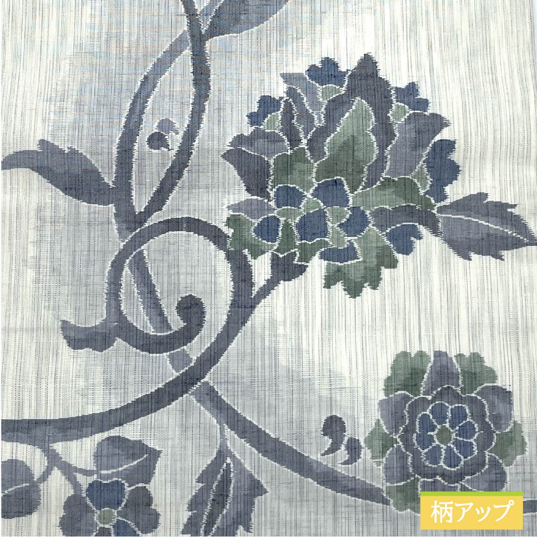 袋帯 正絹 Aランク 紬地 西陣織 唐花模様 帯丈436cm 全通 カジュアル グラデーション系 1123015863399