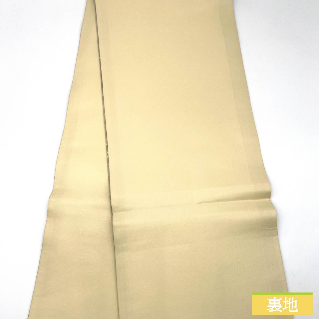 袋帯 正絹 Aランク タタキ染 染め帯 抽象模様 帯丈454cm ポイント柄 セミフォーマル グラデーション系 1123015913499