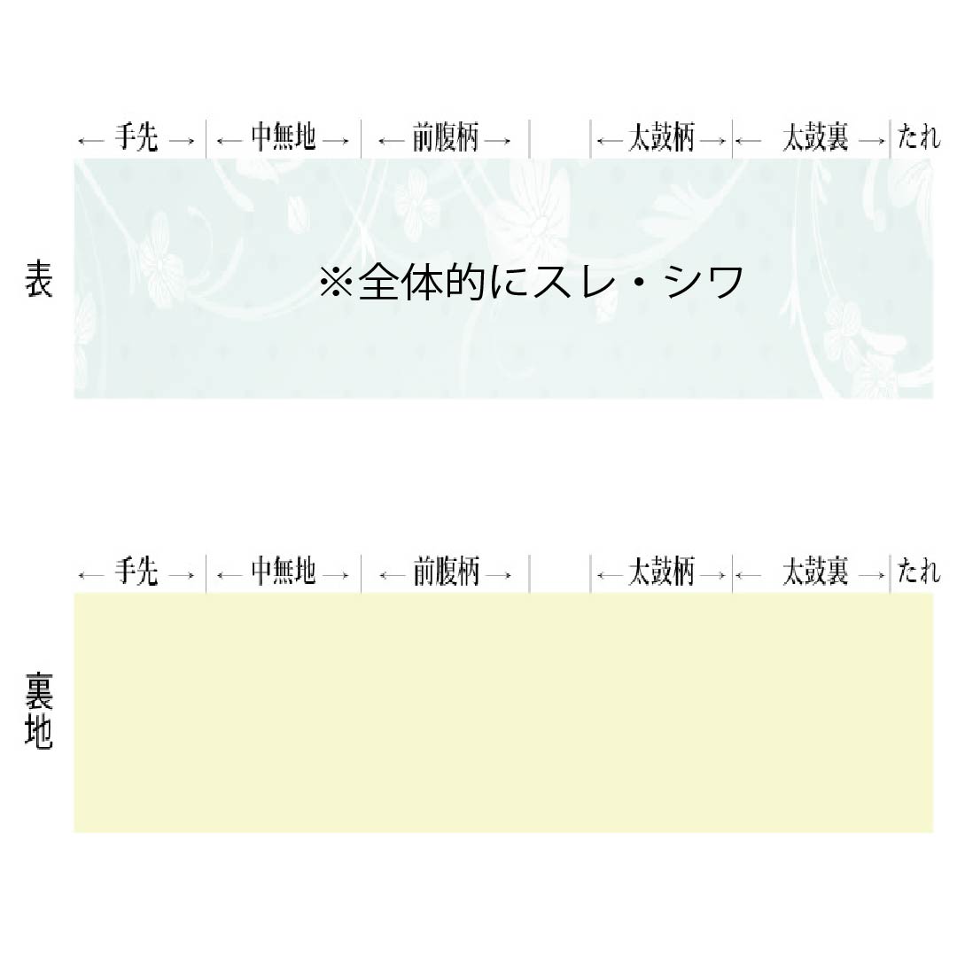 名古屋帯 正絹 Aランク 名古屋仕立て 黒鼠色（くろねずいろ） 古典柄 塩瀬 和楽器 帯丈370cm ポイント柄 セミフォーマル 黒系 1124012573310