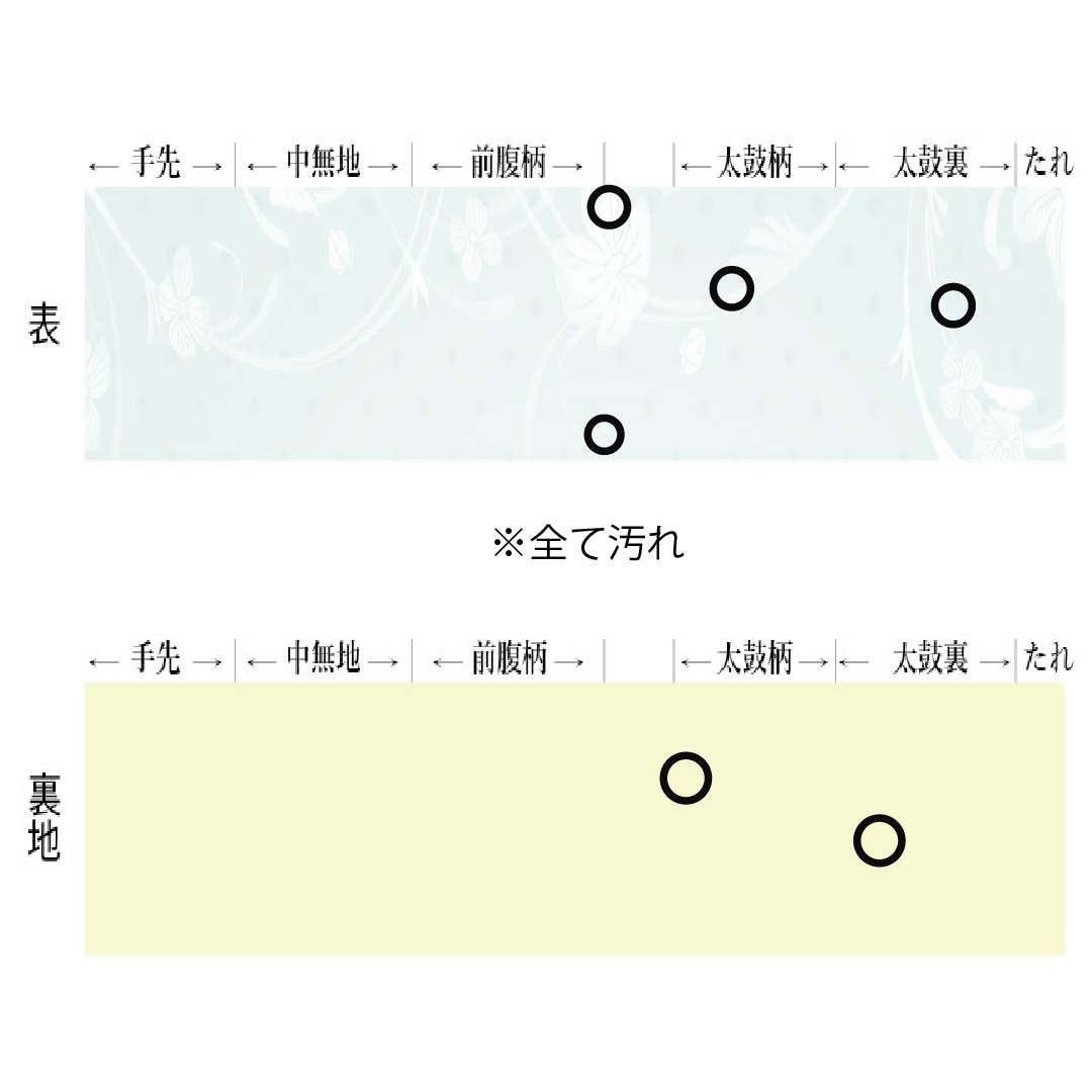 名古屋帯 正絹 Aランク 名古屋仕立て 乳白色（にゅうはくしょく） 夏帯 紅葉 花柄 帯丈371cm ポイント柄 セミフォーマル 白系 1124013013311