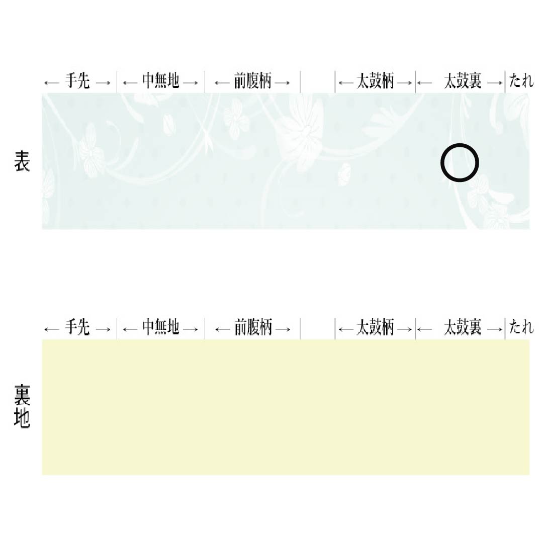 名古屋帯 正絹 Aランク 名古屋仕立て 二人静色（ふたりしずかいろ） 夏帯 花柄 桔梗 帯丈364cm ポイント柄 カジュアル 紫系 1124012983320