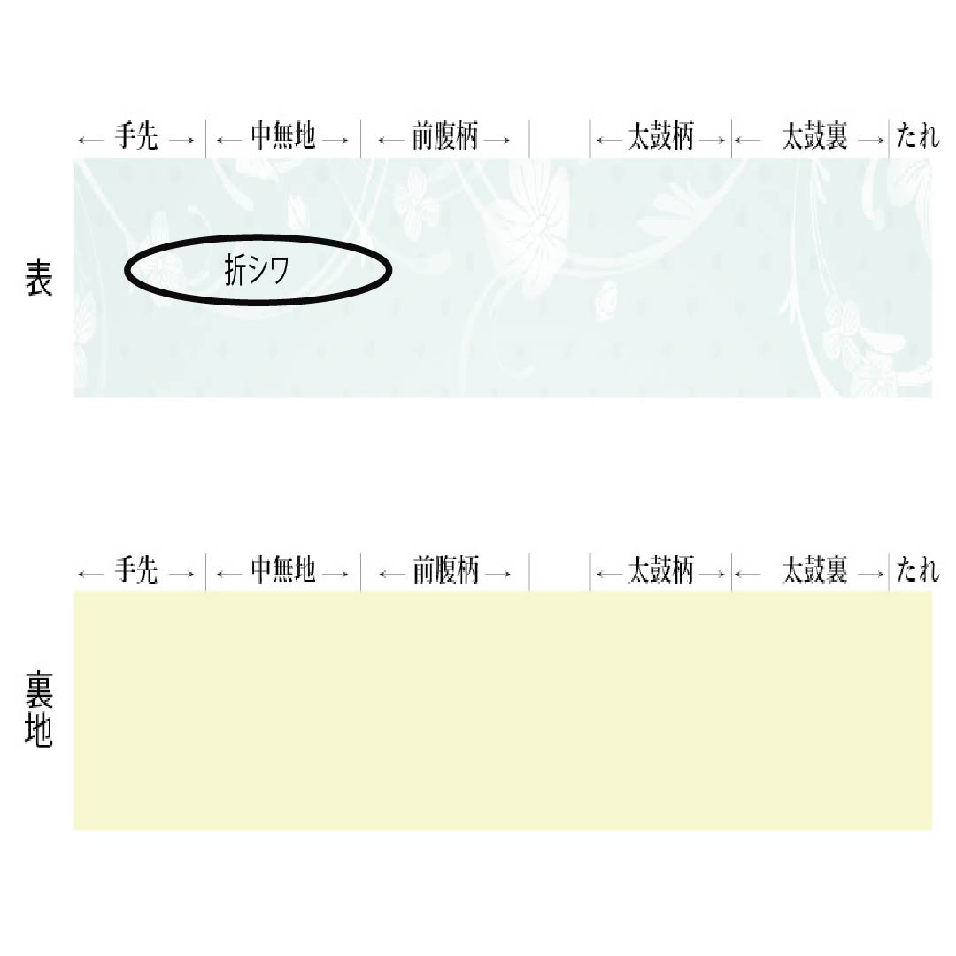 名古屋帯 正絹 Aランク 名古屋仕立て 横段 帯丈360cm 六通 カジュアル グラデーション系 1124011683399