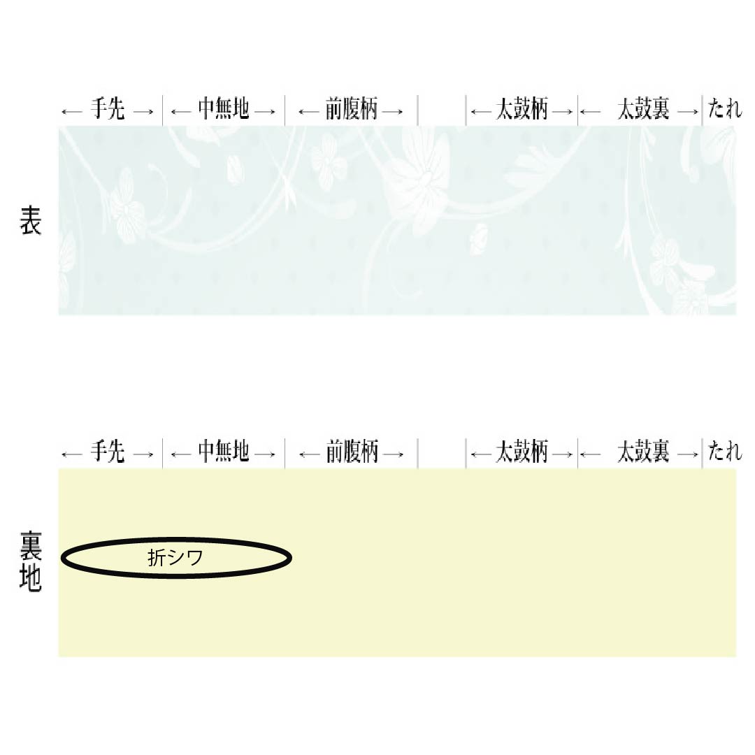 （京袋帯）名古屋帯 ポリエステル Sランク 京袋帯 京袋帯 吉祥文様 市松  帯丈380cm 六通 カジュアル 白系 1124013992411