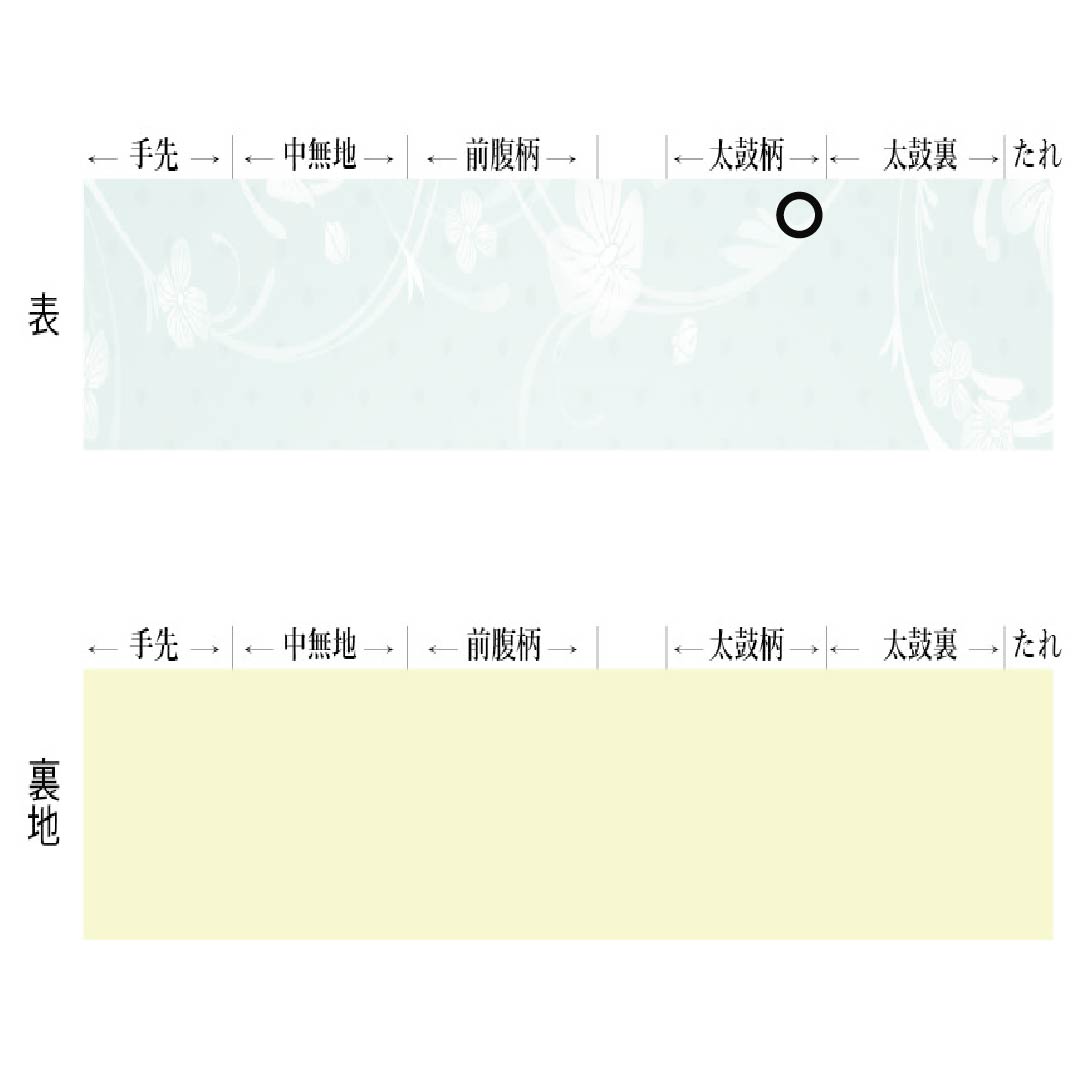 名古屋帯 正絹 Aランク 名古屋仕立て 乳白色（にゅうはくしょく） 塩瀬 流水 カニ 帯丈381cm ポイント柄 カジュアル 白系 1124012613411