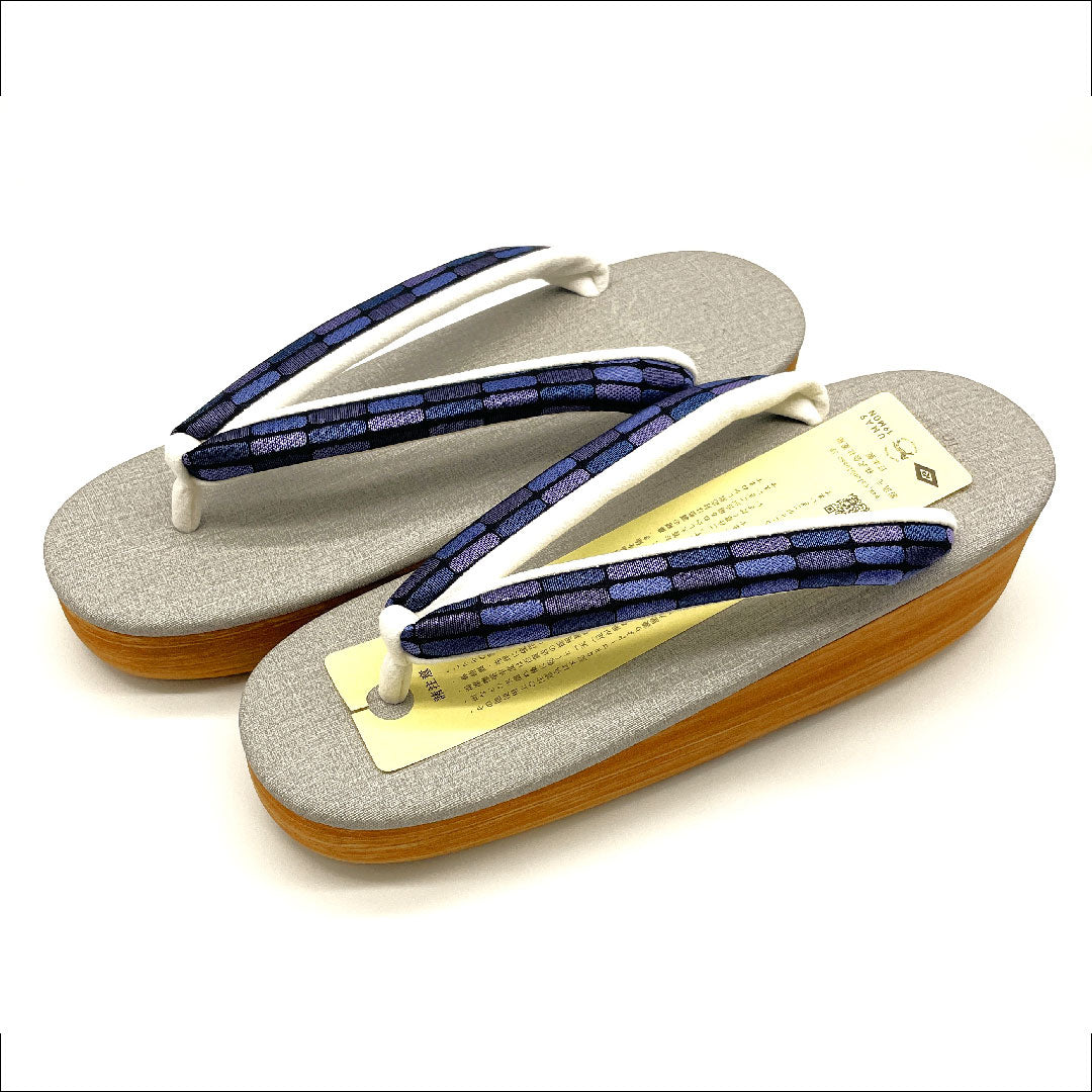 （新品未使用品）カレンブロッソ カフェ草履 Mサイズ グレー系 NEWランク 1122000551322