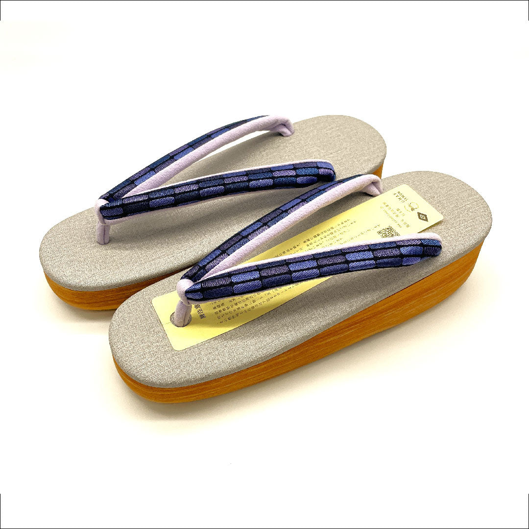 （新品未使用品）カレンブロッソ カフェ草履 Lサイズ 銀系 NEWランク 1122000861422