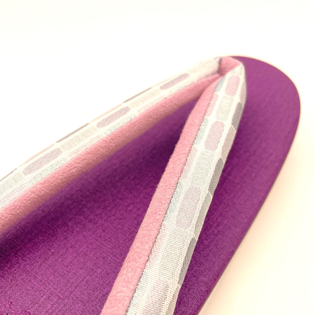 (Brand new, unused) Karen Blosso Cafe Sandals, Size M, Purple, NEW Rank, 1122000761320