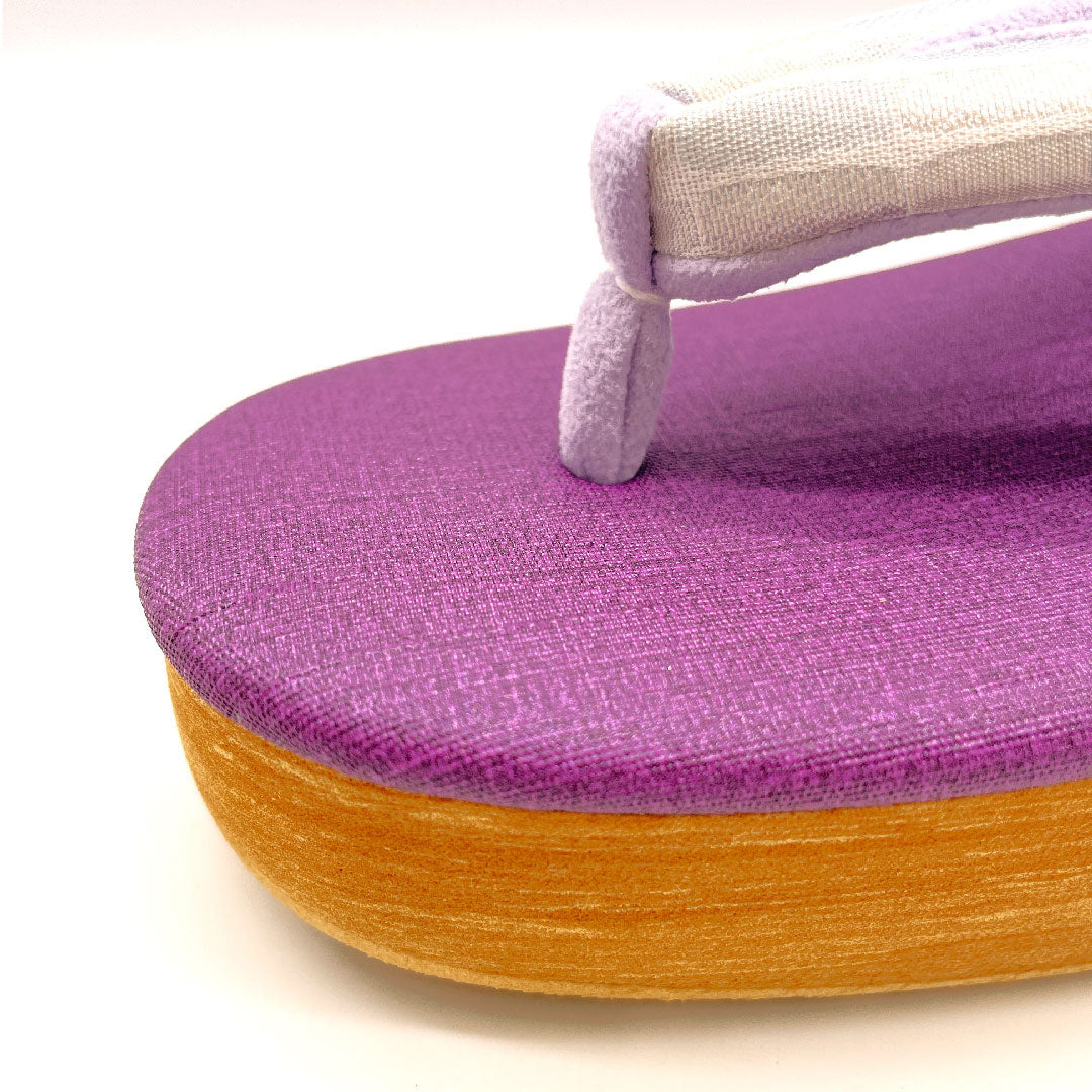 (Brand new, unused) Karen Blosso Cafe Sandals, Size M, Purple, NEW Rank, 1122000841320