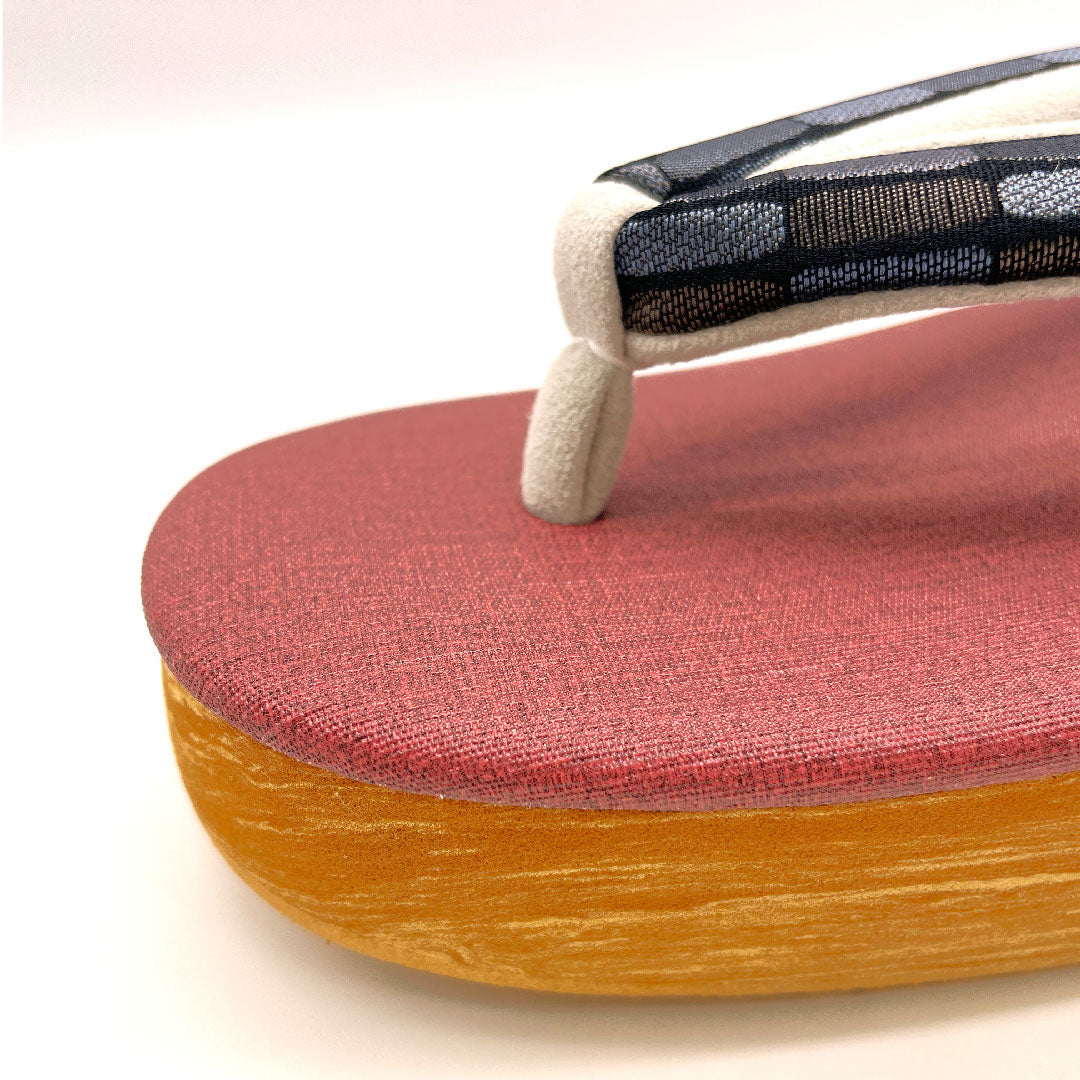 (Brand new, unused) Karen Blosso Cafe Sandals, Size M, Red, NEW Rank, 1122000511312