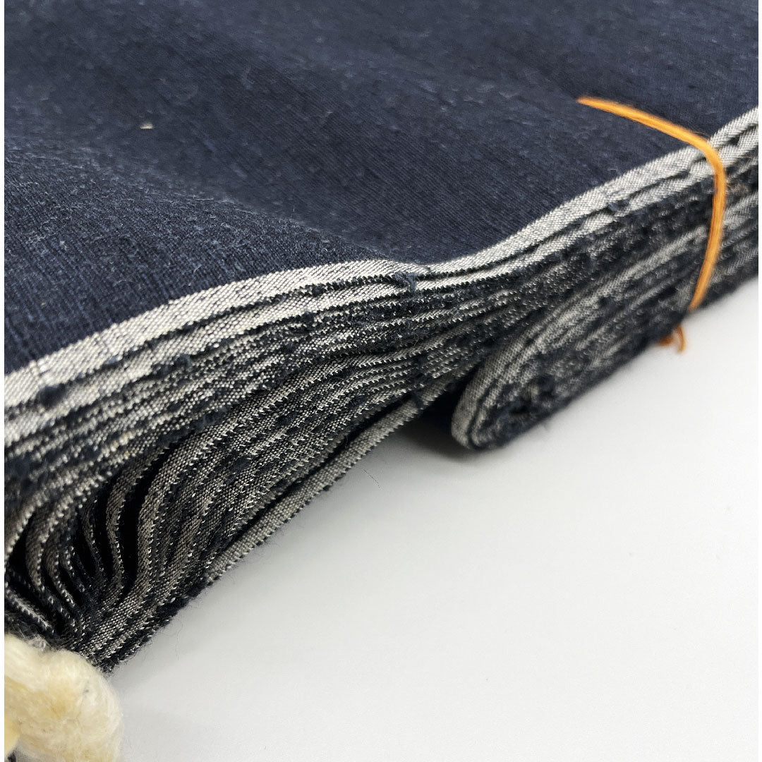 Fabric, Tsumugi, Pure Silk, Ensemble, Men's, S Rank, Navy Blue, 1130000472918