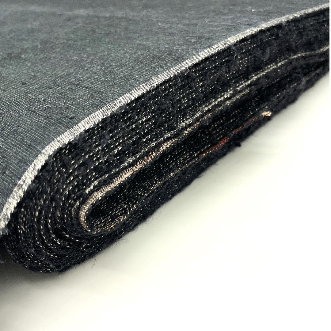 Men's cloth, pure silk, hand-woven pongee ensemble, S rank, black, 1130000172910