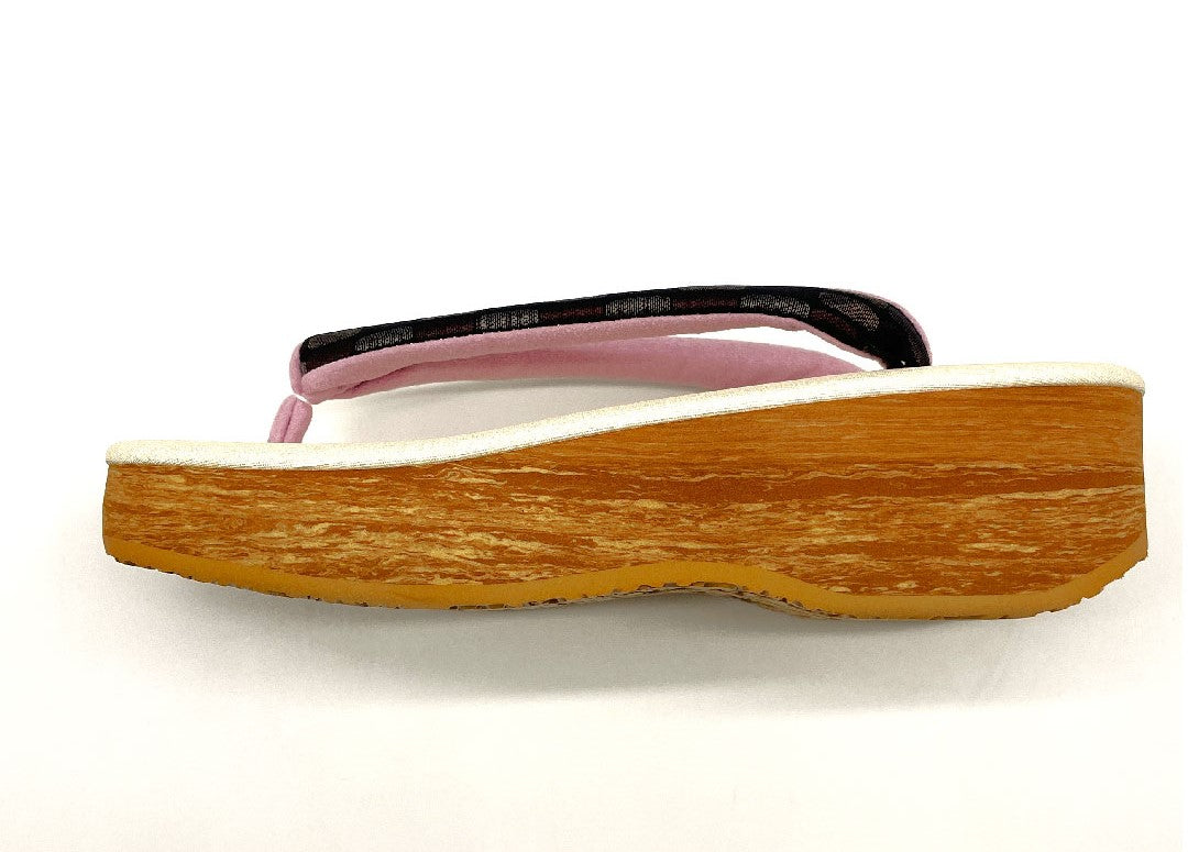 （新品未使用品）カレンブロッソ カフェ草履 Lサイズ クリーム系 NEWランク 1122000351415