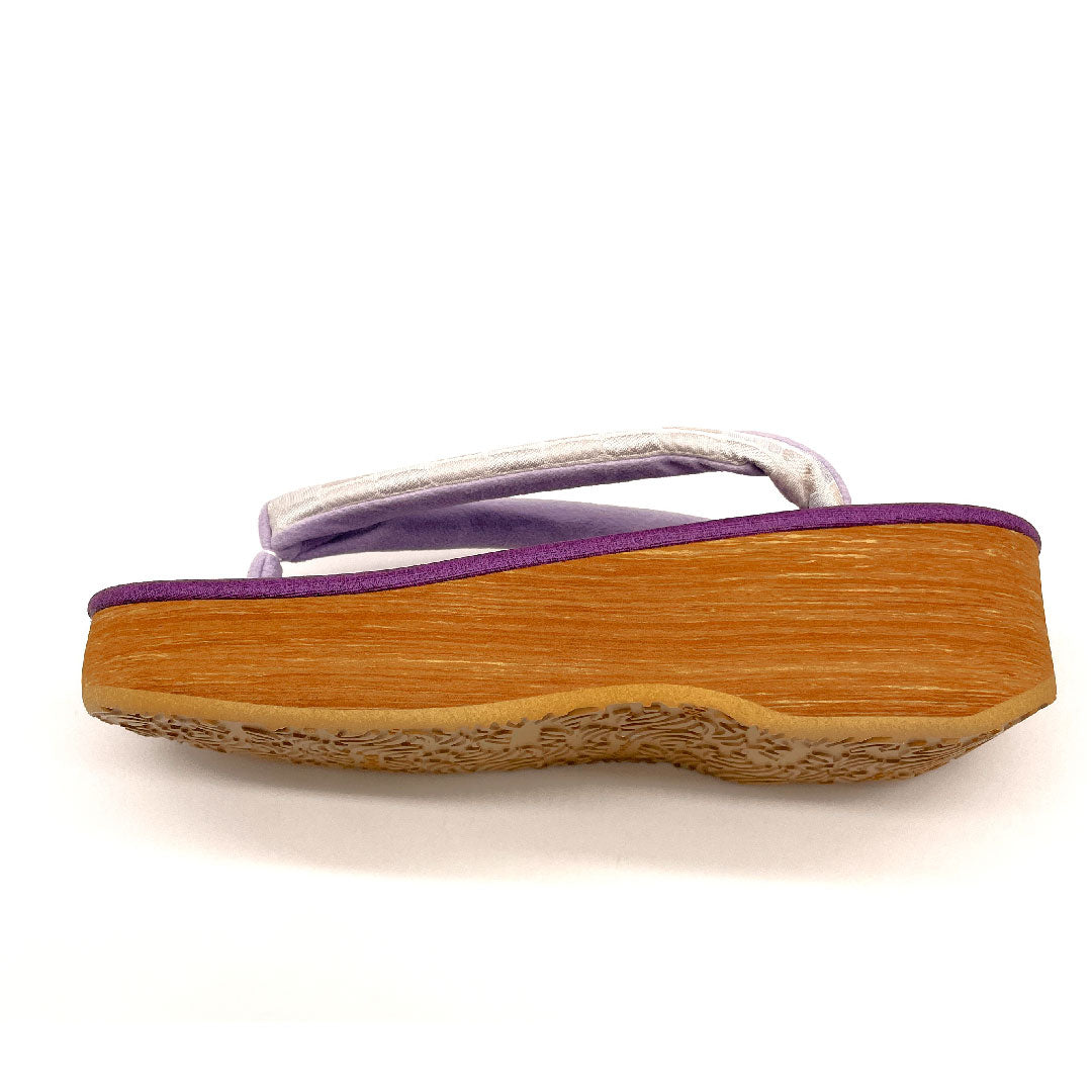 (Brand new, unused) Karen Blosso Cafe Sandals, Size M, Purple, NEW Rank, 1122000841320