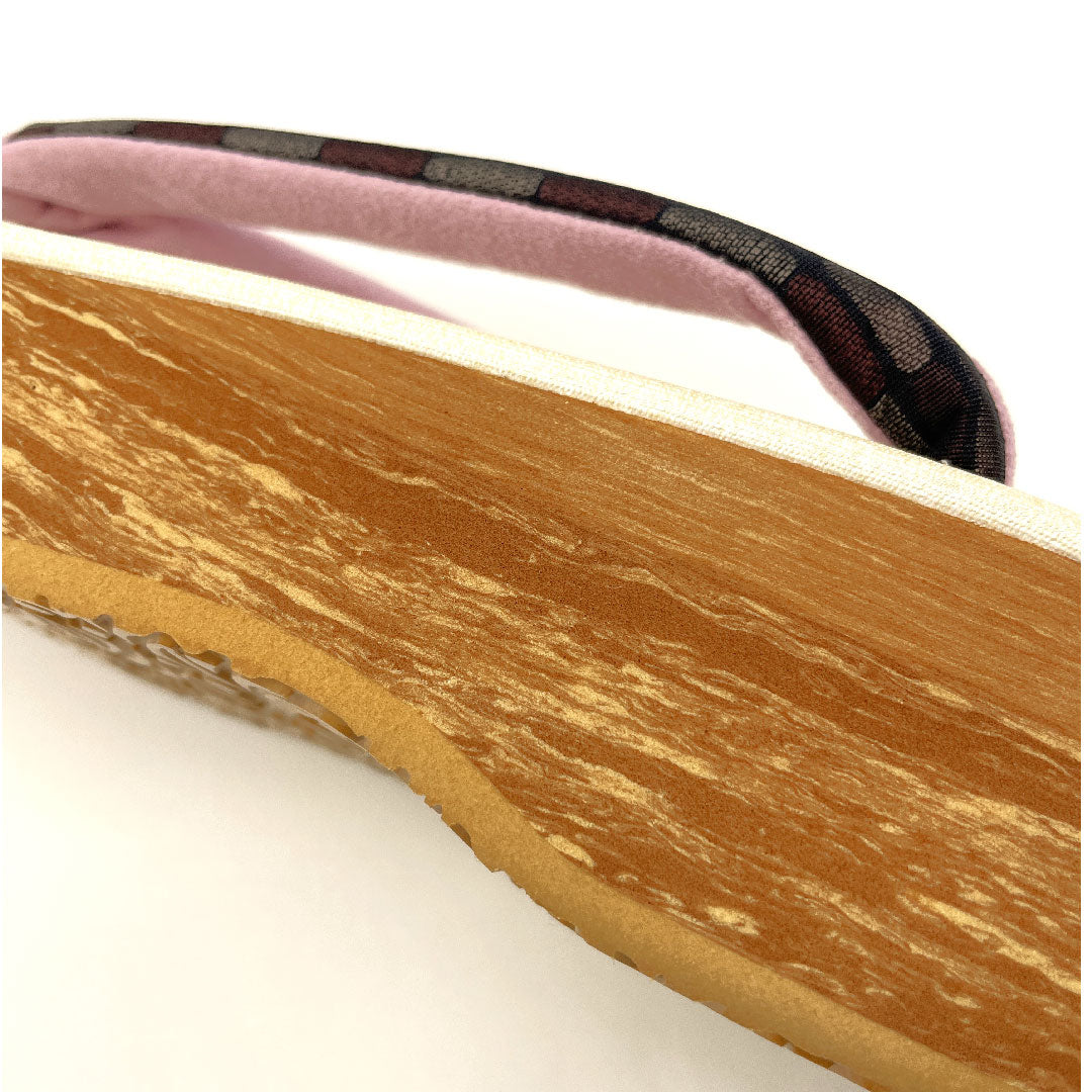 （新品未使用品）カレンブロッソ カフェ草履 Lサイズ クリーム系 NEWランク 1122000351415