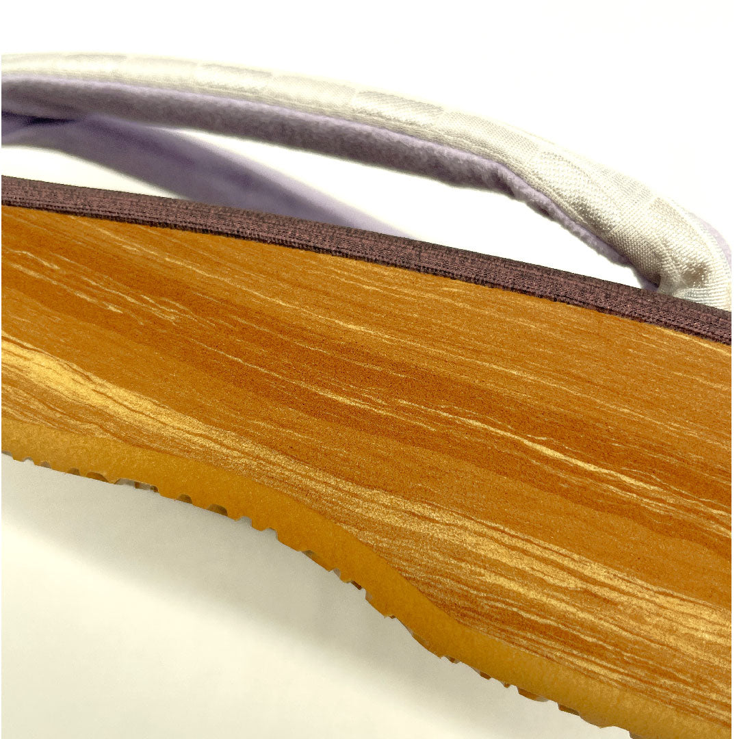 (Brand new, unused) Karen Blosso Cafe Sandals, Size L, Purple, NEW Rank, 1122000471420