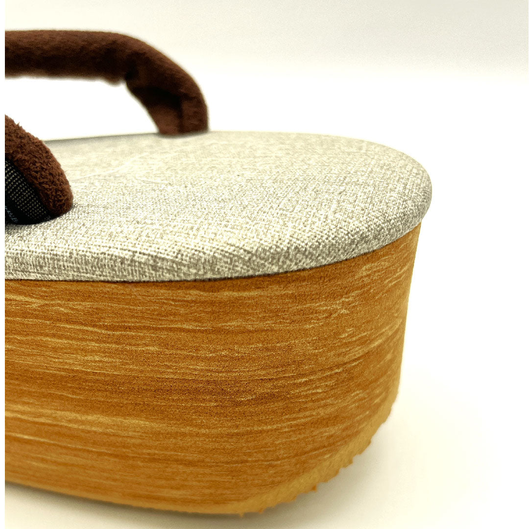 (Brand new, unused) Karen Blosso Cafe Sandals, Size M, Gray, NEW Rank, 1122000501322