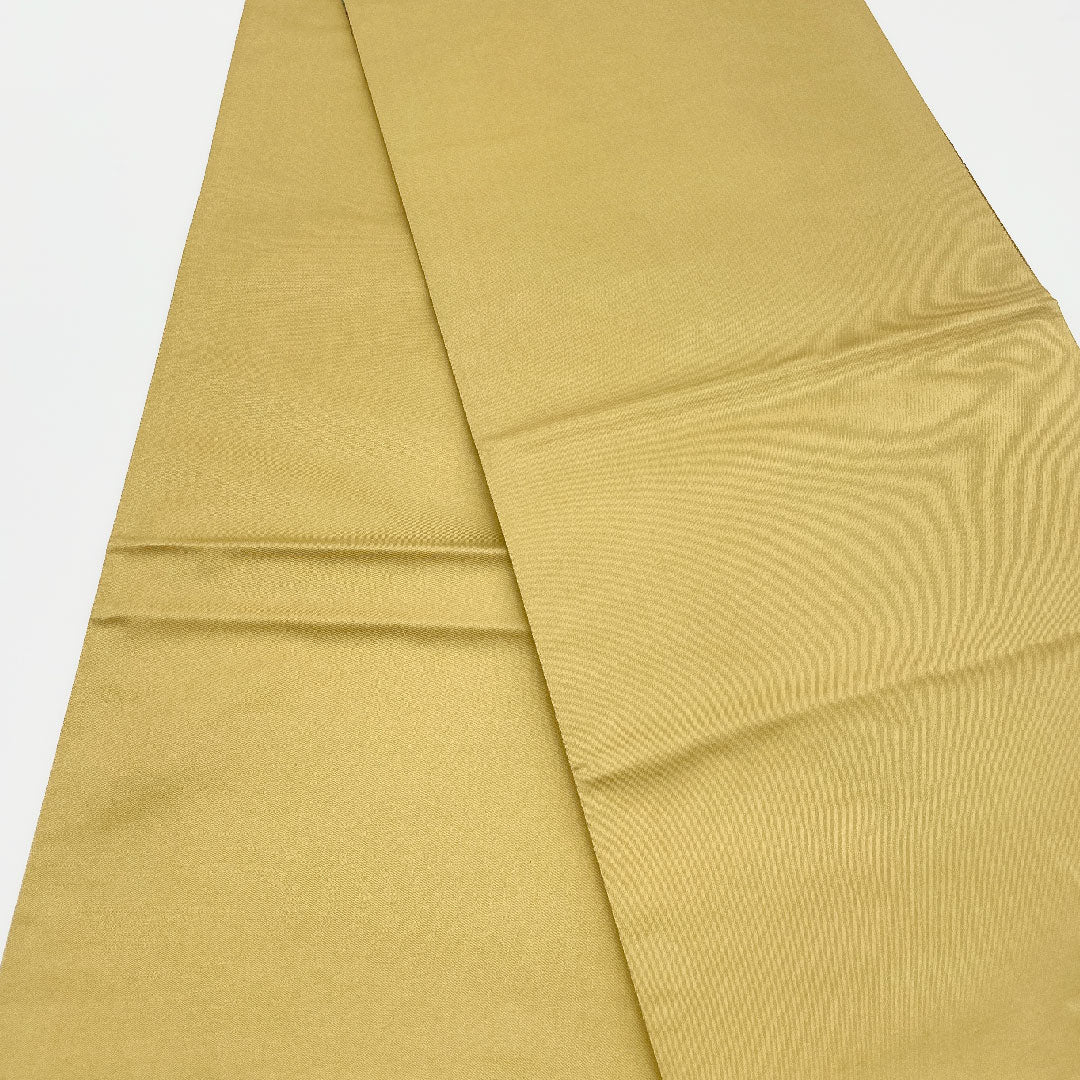 袋帯 幾何学模様 金彩加工 引箔 三原亜矢子 帯丈440cm 正絹 Aランク ポイント柄 フォーマル 金系 1123001053321