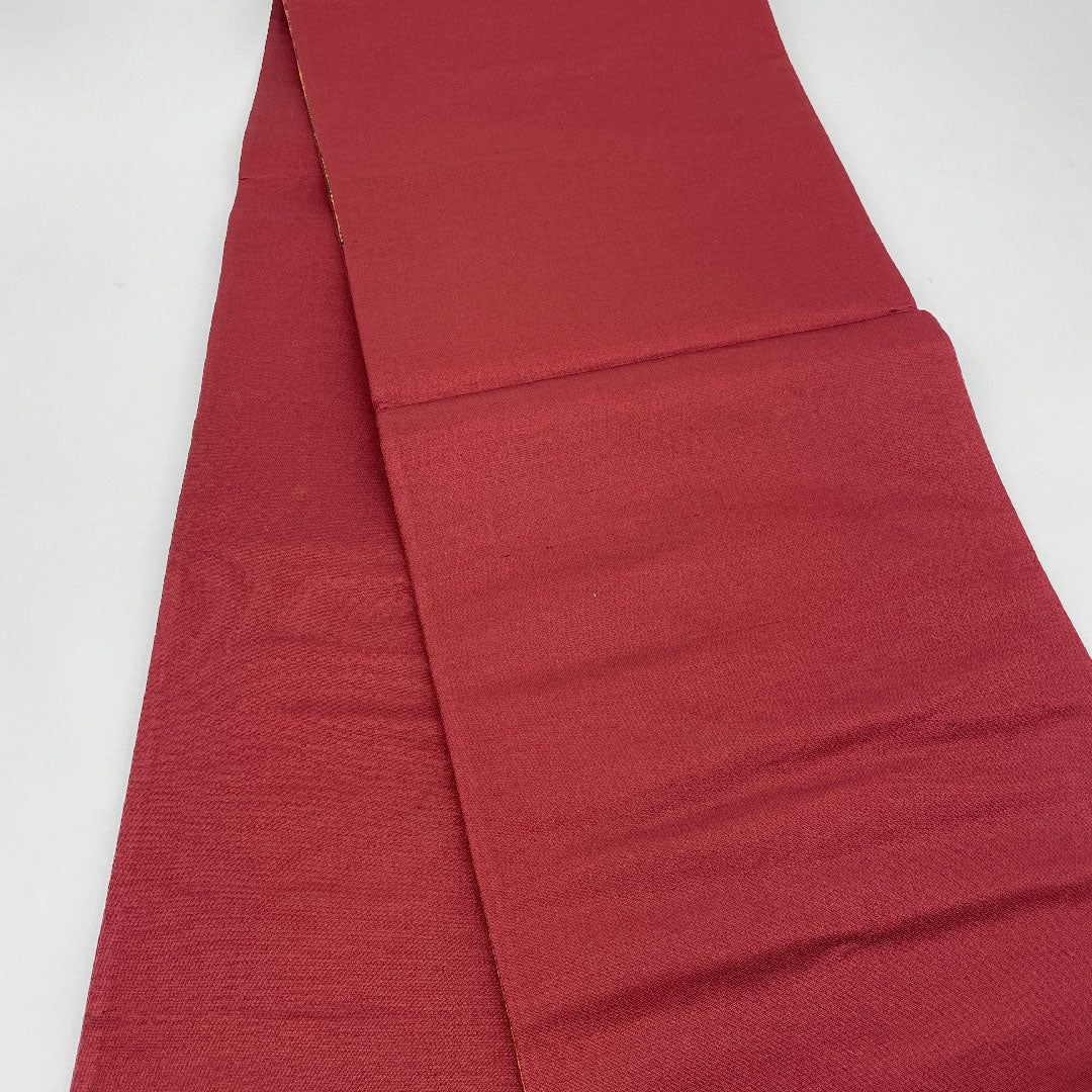 袋帯 風景画 引箔 帯丈417cm 正絹 Sランク 六通 フォーマル 茶系 1123000902314