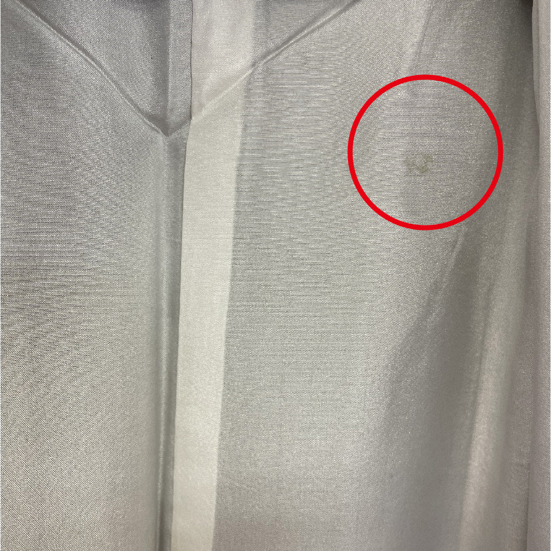 大島紬 身丈158cm 裄丈65cm 花横段 正絹 美品 袷 ブラック 1116000103310